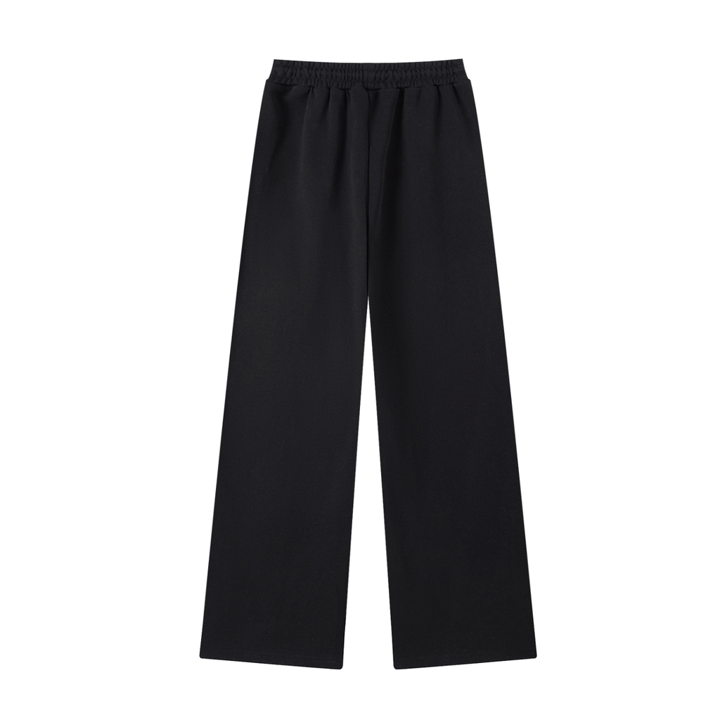 Gold Rose Straight-Leg Sweatpants